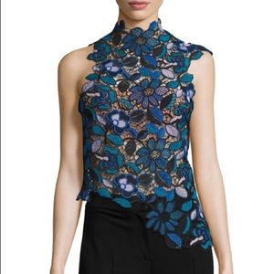 Self Portrait Celeste Lace Top
